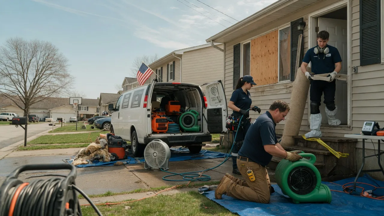 Water Damage Restoration in Parmelee, SD near me